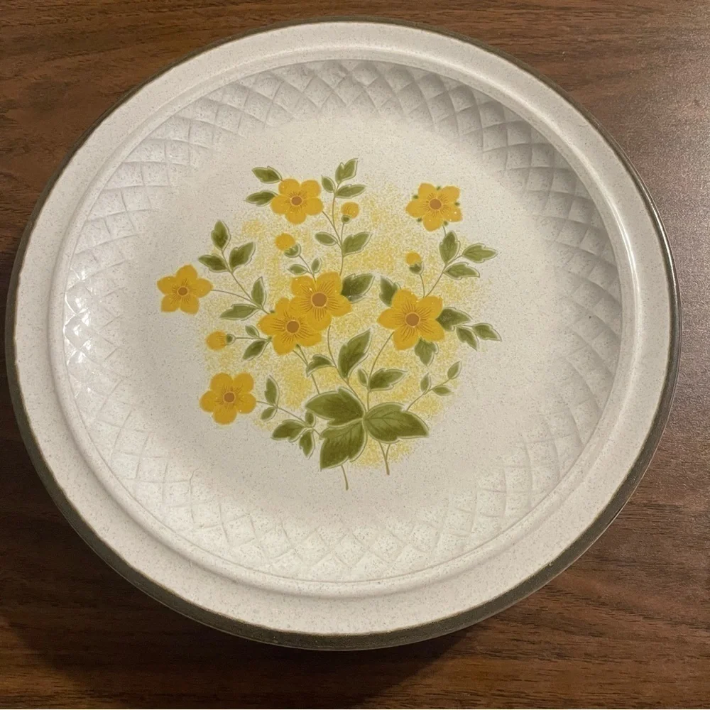 Nikko China Color Stone Sunmist Dinner Plates- Set of 3 - Picture 1 of 7